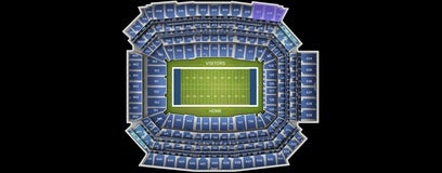 Seat view from Upper Sideline