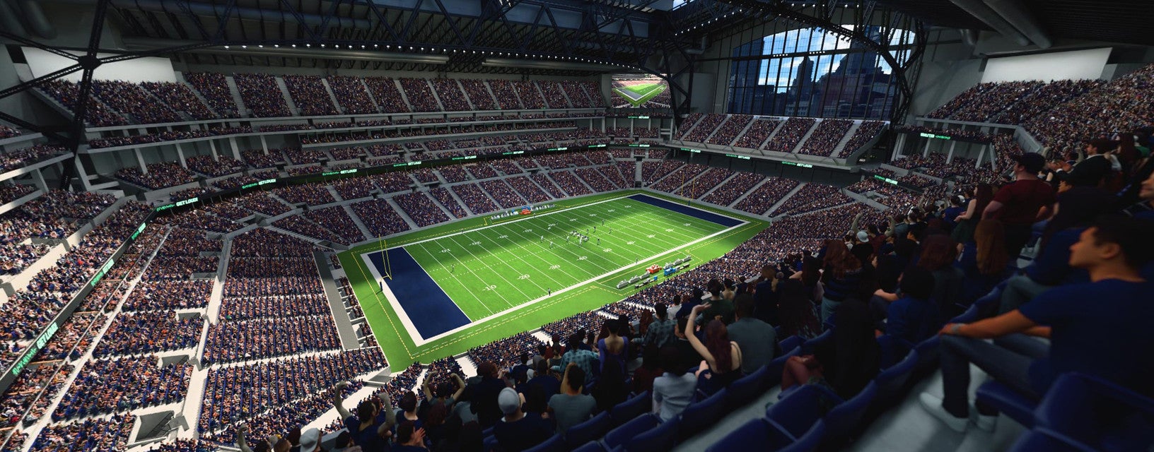 Seat view from Terrace Sideline