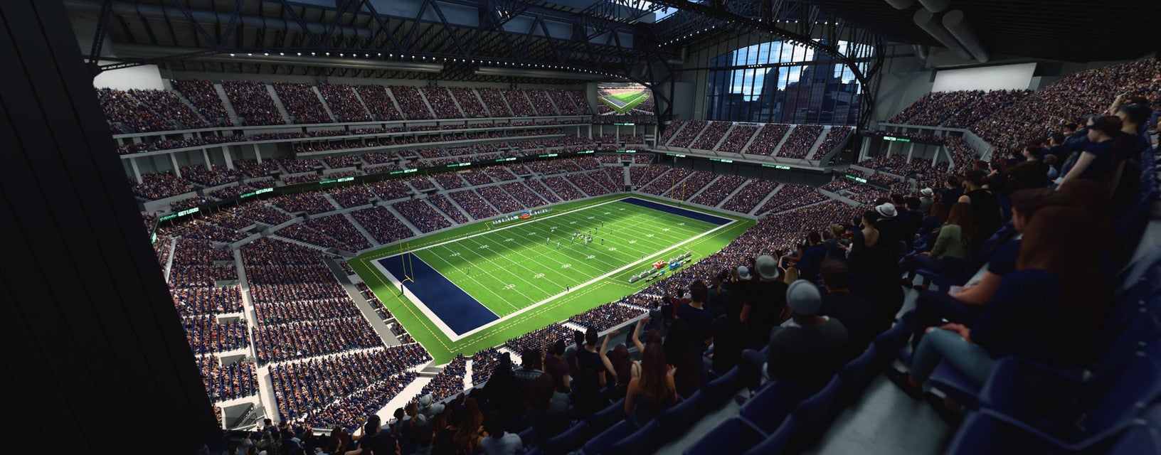 Seat view from Terrace Sideline