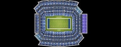 Seat view from Upper Endzone