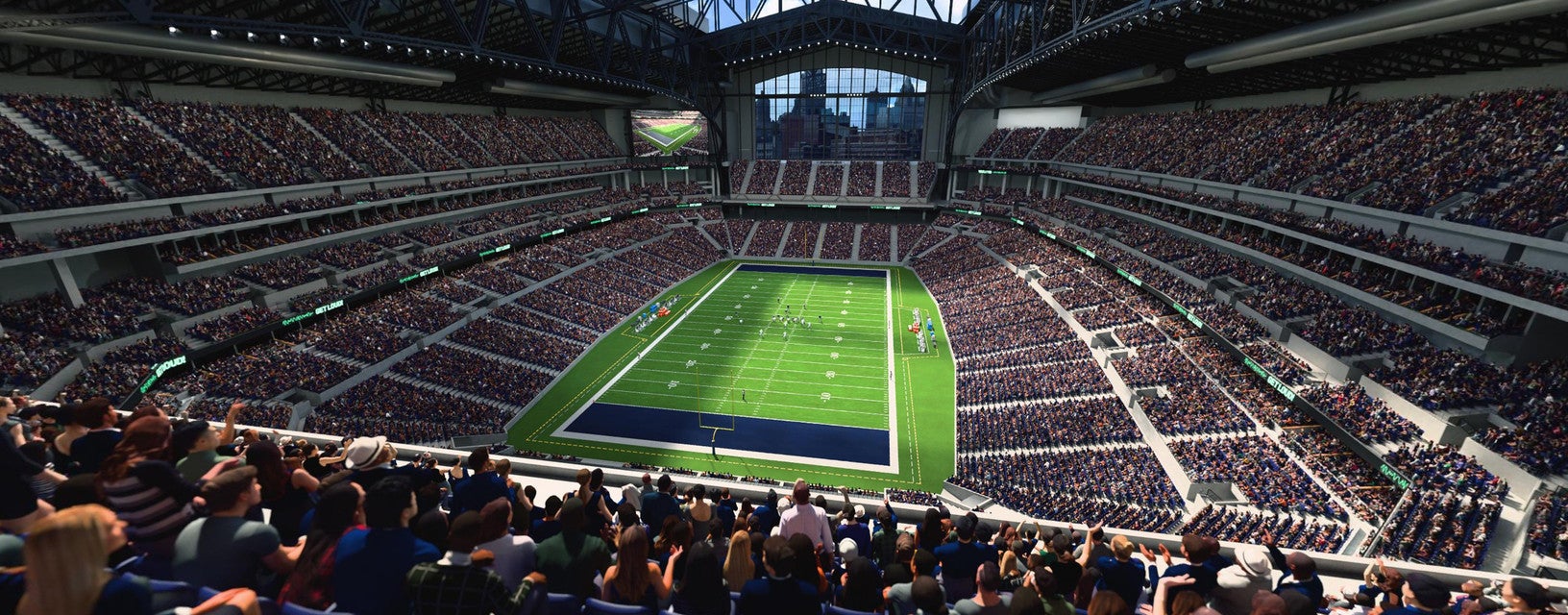 Seat view from Terrace End Zone