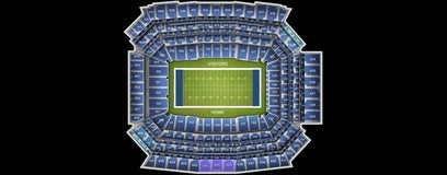 Seat view from Upper Midfield