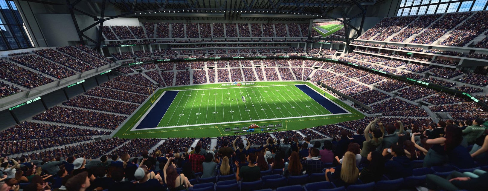 Seat view from Terrace Sideline