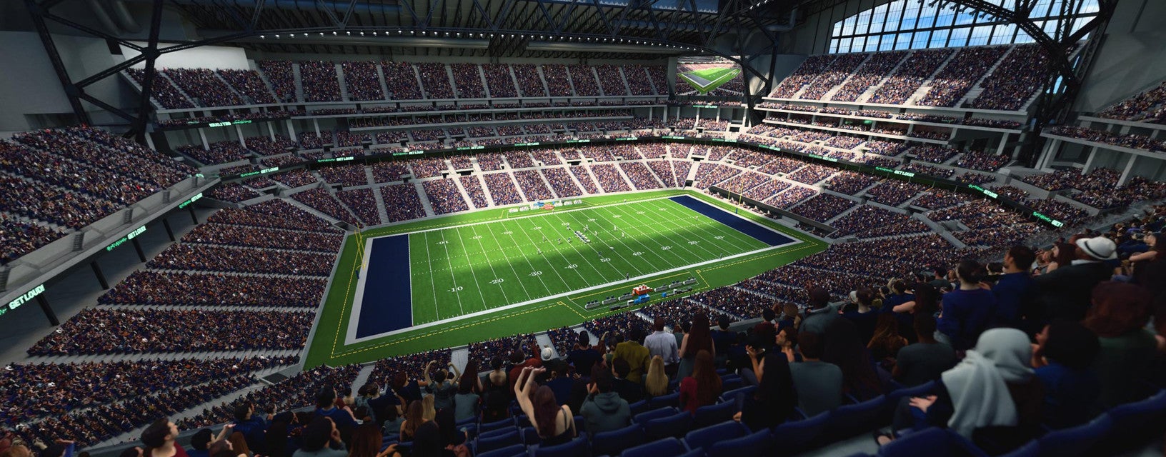 Seat view from Terrace Sideline