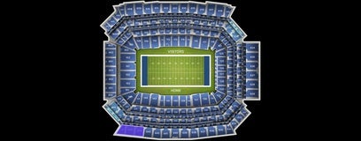 Seat view from Upper Sideline