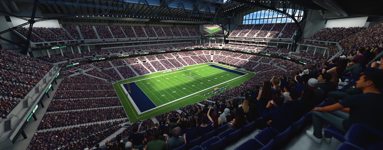 Seat view from Terrace Sideline