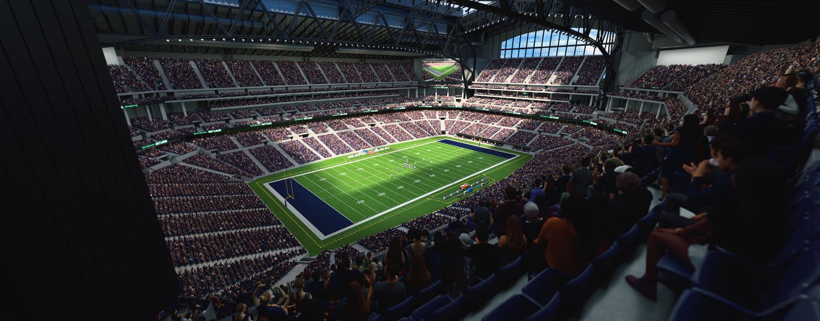 Seat view from Terrace Sideline