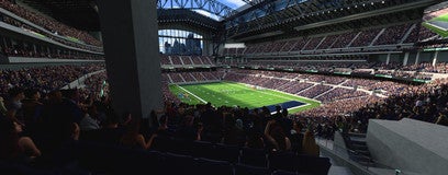 Seat view from General Admission