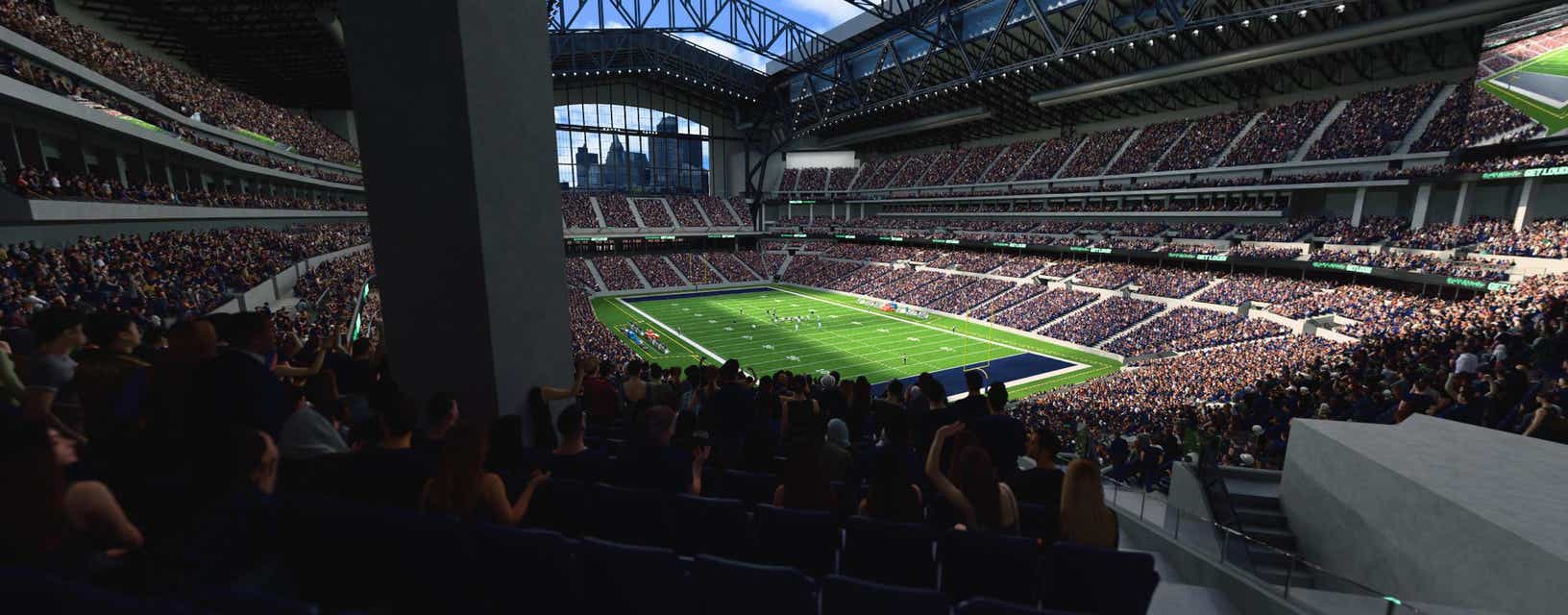 Seat view from General Admission