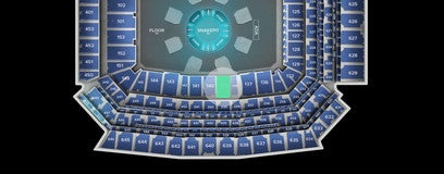 Seat view from Club I