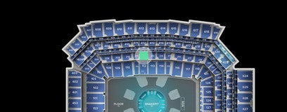 Seat view from Club I
