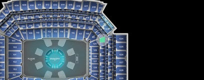 Seat view from Field End Zone