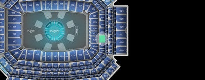 Seat view from Field End Zone