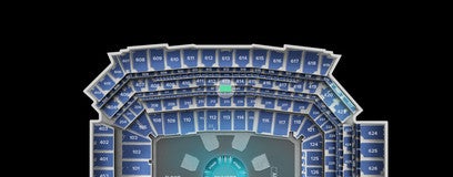 Seat view from Club II
