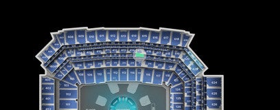 Seat view from Club III