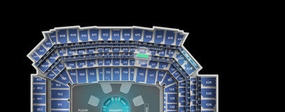 Seat view from Loge Sideline