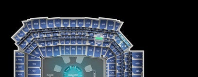 Seat view from Loge Sideline