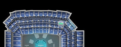 Seat view from Loge Sideline