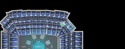 Seat view from Loge Sideline