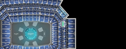 Seat view from Loge End Zone