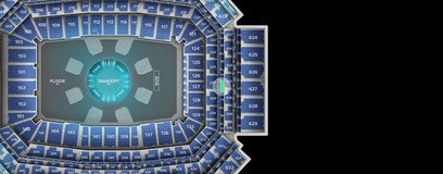 Seat view from Loge End Zone