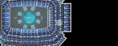 Seat view from Loge End Zone