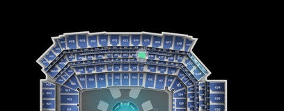 Seat view from Club III