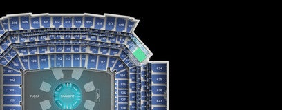 Seat view from Loge Corner