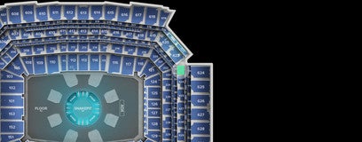 Seat view from Loge End Zone