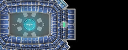 Seat view from Loge End Zone