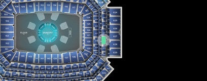 Seat view from Loge End Zone