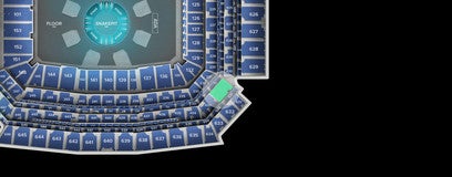 Seat view from Loge Corner