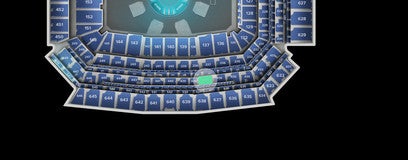 Seat view from Loge Sideline