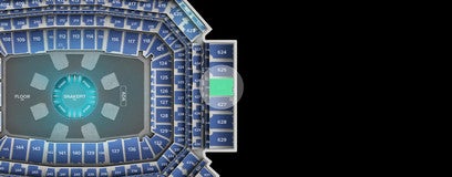 Seat view from Terrace End Zone