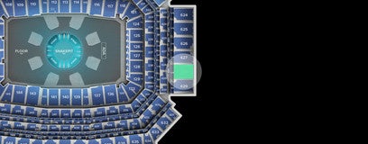 Seat view from Terrace End Zone