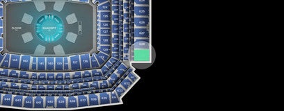 Seat view from Terrace End Zone