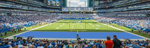 Seat view from Field End Zone