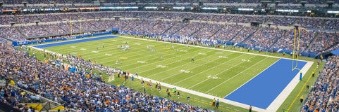 Seat view from Loge Sideline