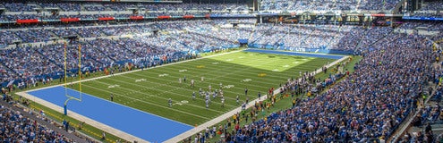 Seat view from Loge Corner