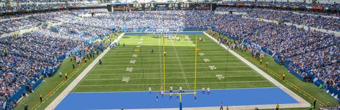 Seat view from Loge End Zone