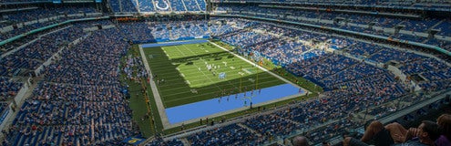 Seat view from Loge End Zone