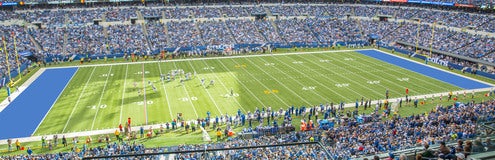 Seat view from Loge Sideline