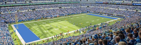 Seat view from Loge Sideline