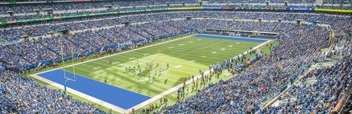 Seat view from Loge Corner