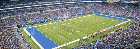 Seat view from Terrace Sideline