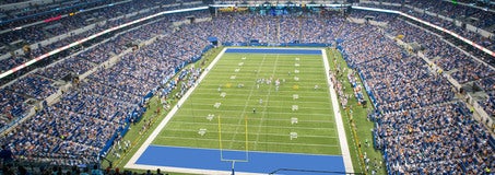 Seat view from Terrace End Zone