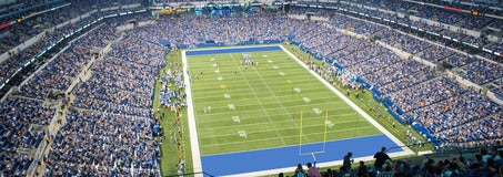 Seat view from Terrace End Zone
