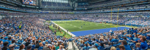 Seat view from Field End Zone