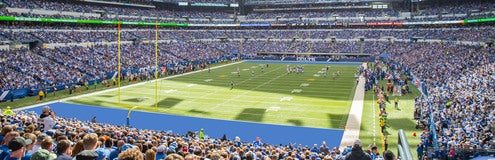 Seat view from Field End Zone