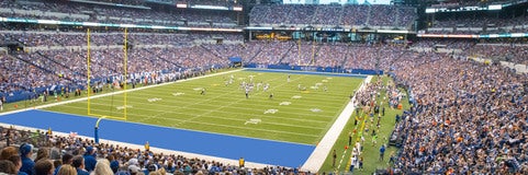 Seat view from Field End Zone